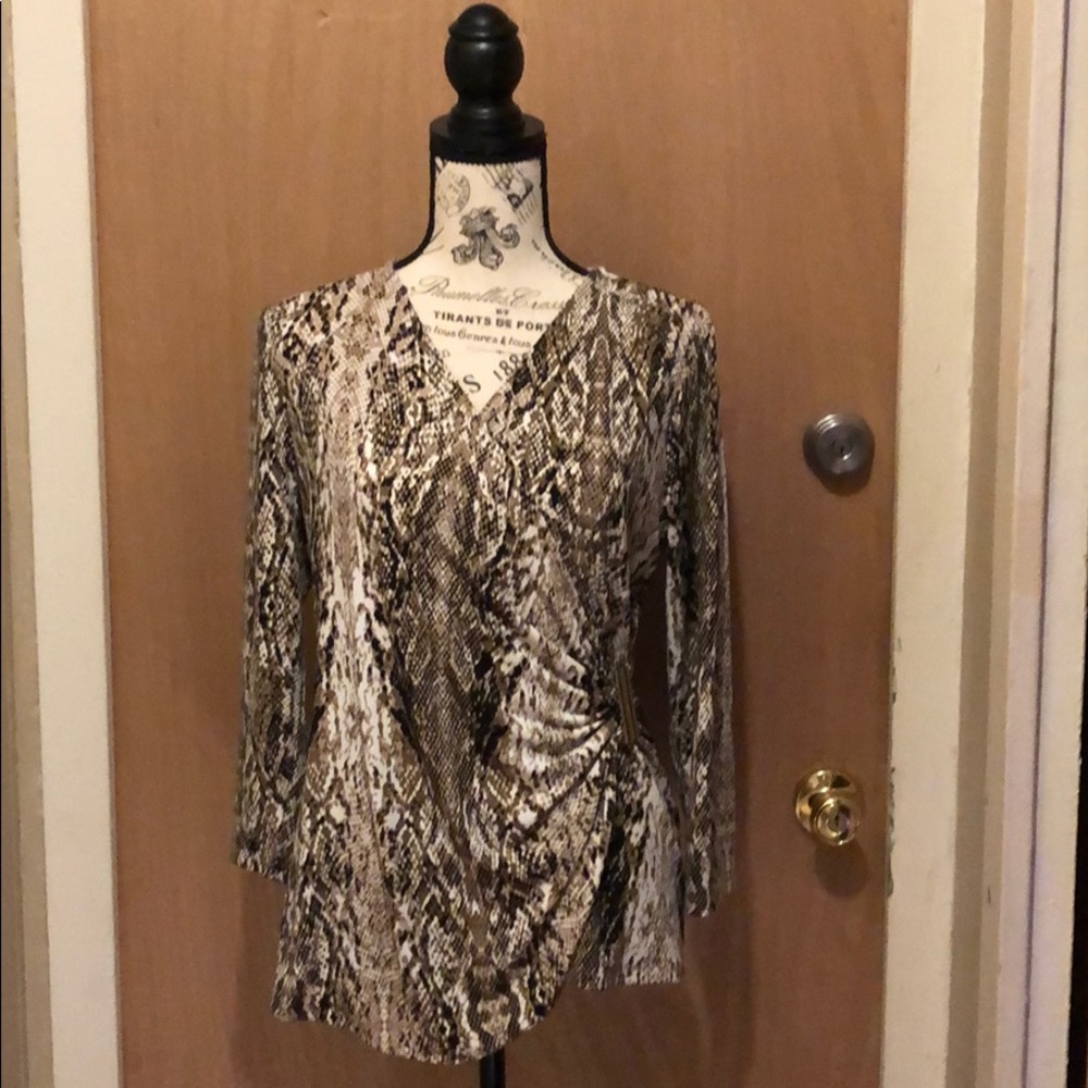 Calvin Klein snake print top